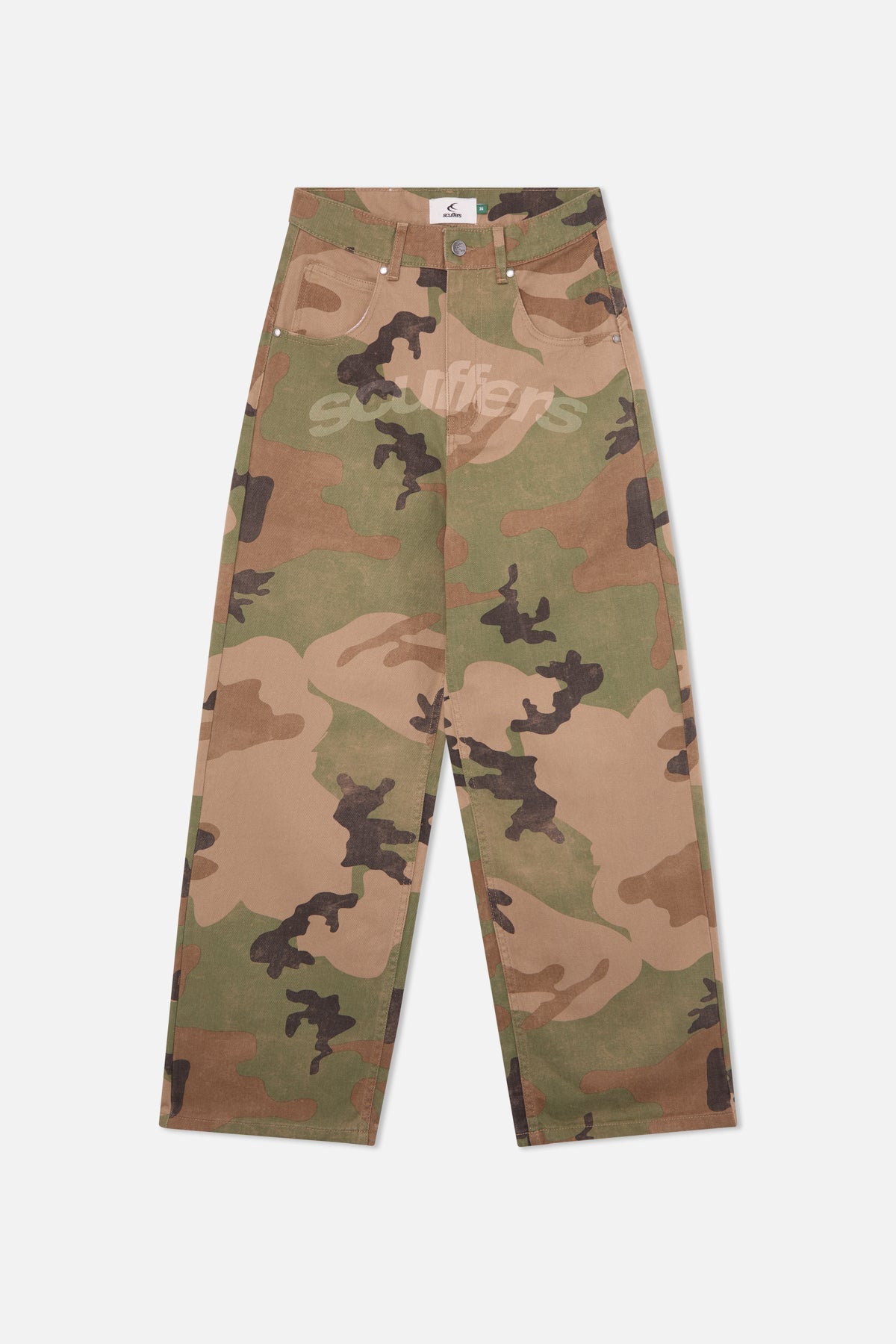 Pantalones de camuflaje radiante