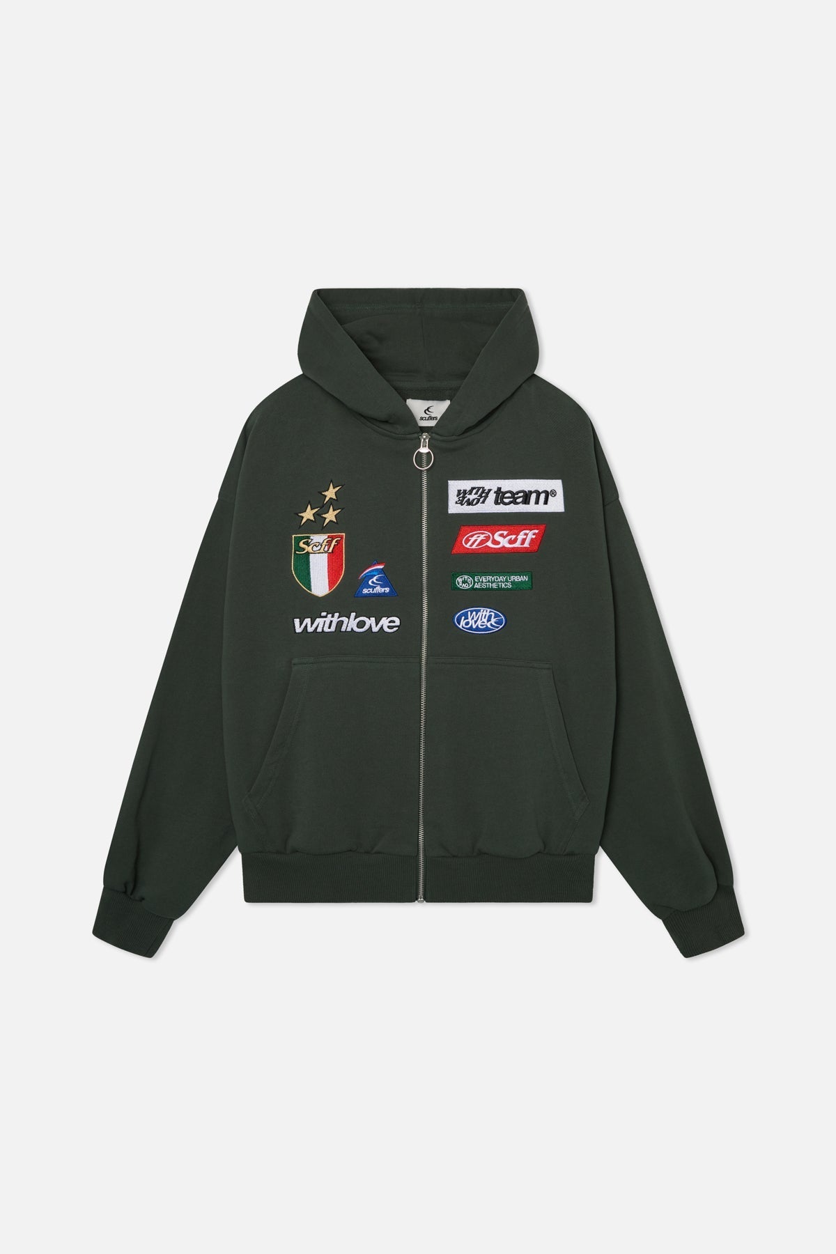 Por Air Green Zipper