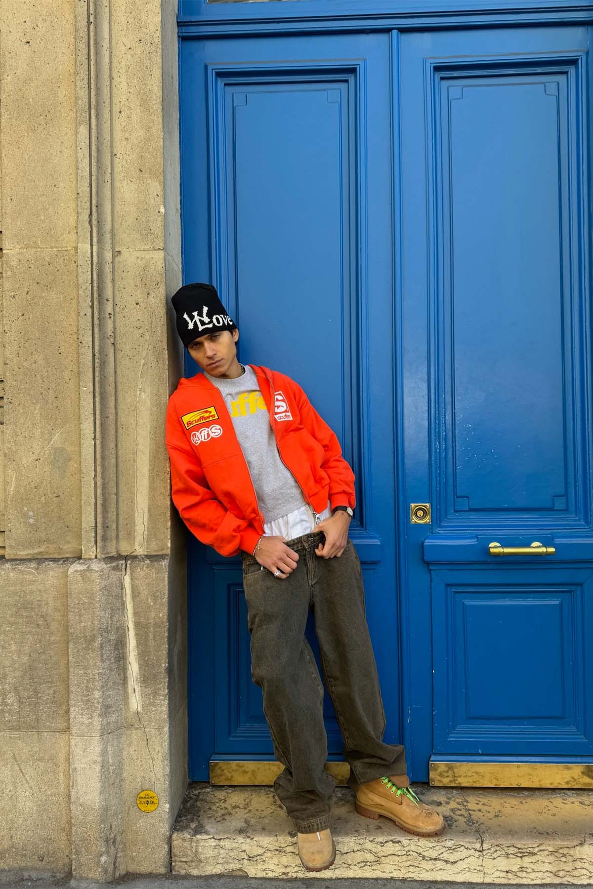 Cremallera naranja Starnova