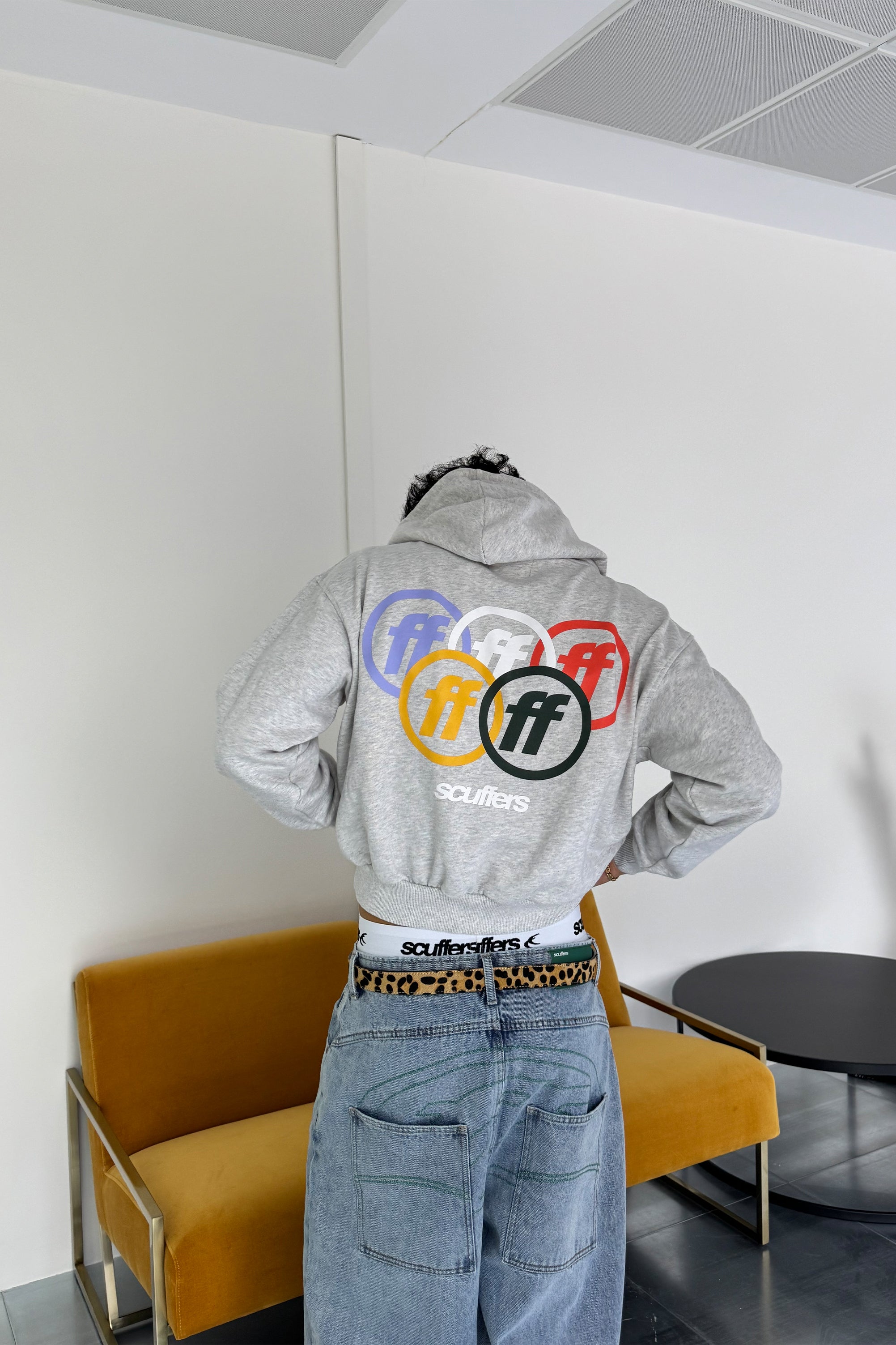 Sudadera con capucha Glory Grey